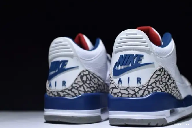 Rep TB Look True Air Blue 854262-106 First Retro 3 Jordan Air Nike 0525